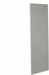 Full-Panel Double Door Freestanding 60X44 Carbon Steel - White