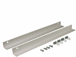 Relay Rack Angle Half N12 72 Inch Carbon Steel White, 31-1/2 Inch Height