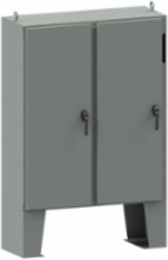 N12 Two Door Floor-Mount Right Flanged Disconnect 72X73X24 Carbon Steel - Gray