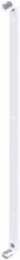 Center Panel Support 90 Inch Height Enclosure Carbon Steel - White