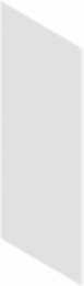 Full Swing Panel Single Door Freestanding 78X31 Carbon Steel - White
