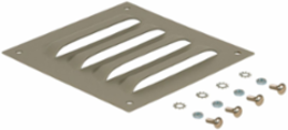 LOUVER PLATE KIT 5.6X5.5 CRBN STL-GRY