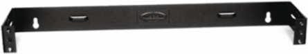Wall Mount Bracket, Bottom Hinge, 1U, 4 Inch Deep, Steel