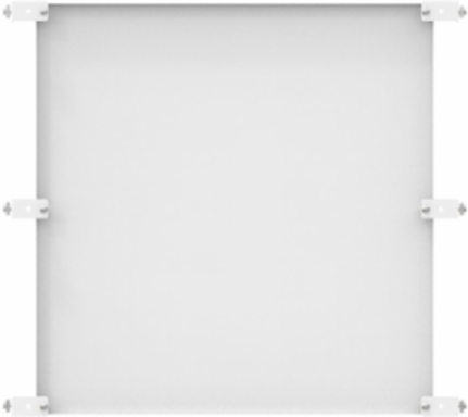 Full Back Panel (WC1448BD) 42.2X41 Carbon Steel - White