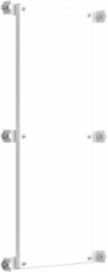 Full Back Panel (WC14B) 42.2X17 Carbon Steel - White