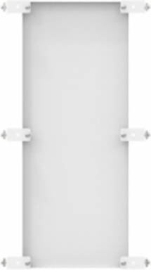 Full Back Panel (WC14B) 42.2X17 Carbon Steel - White