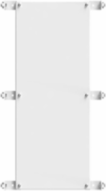 Full Back Panel (WC14B) 42.2X17 Carbon Steel - White