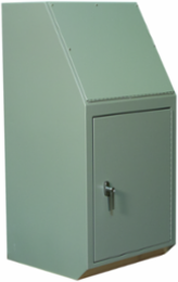 N12 Console Body 48X24X18 Carbon Steel - Gray