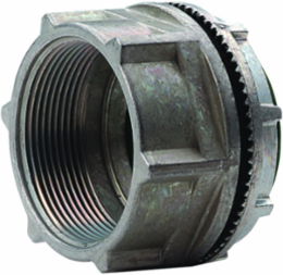 4 Inch Aluminum Weatherproof Conduit Hub, Captive Sealing Ring, Insulated Throat