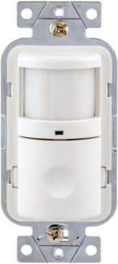 Occupancy/Vacancy Sensor Wall Switch, 120/277V AC, 4.15 Inch x 1.82 Inch x 1.62 Inch