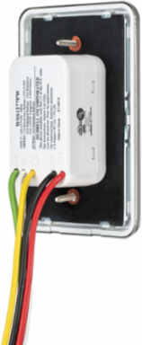 10 Amp 120/277 Volt Proximity ScrubSwitch, 1 Gang, 8 Amp, Stainless Steel Cover