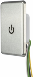 10 Amp 120/277 Volt Proximity ScrubSwitch, 1 Gang, 8 Amp, Stainless Steel Cover