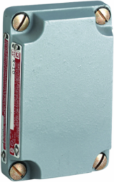 Blank Back Box Cover for SWB Series - 5.5 Inch x 5.25 Inch x 3.25 Inch, Aluminum