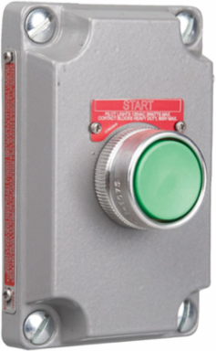 Aluminum Momentary Push Button Cover, Red, 6.25 Inch x 5.875 Inch x 4.375 Inch