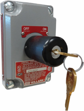 Aluminum Cover with 2-Position Key Selector Switch, 7.563 Inch x 5.75 Inch x 4 Inch