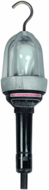 100 Watt Incandescent Hand Lamp, 5.25 Inch Width, Rugged Design