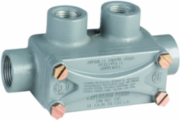 Aluminum Conduit Body, 3/4 Inch Ends, 1/2 Inch Sides, Hazardous Rated