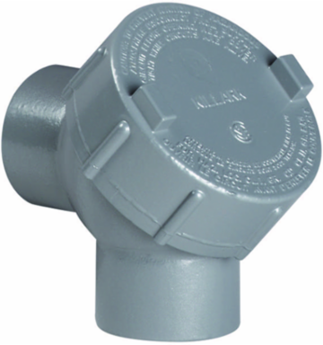 90° 1-1/4 Inch Iron Capped Elbow - Threaded for Rigid Conduit, Quad Listed