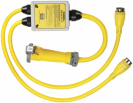 Marine "Y" Splitter Adapter, 100A, 125/250V, Insulated Body