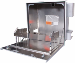 ZOBOX Active Zone Ceiling Box 7RU 12 Inch H x 24 Inch W x 24 Inch D 120-Port
