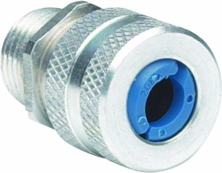 1 Inch Aluminum Cord Connector, Cable Range .875-1.000 Inch, NEMA 4X Rated