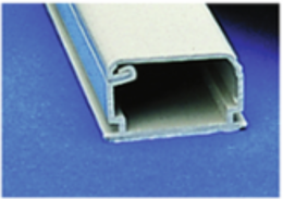 One Piece Surface Raceway, 3/4", 6.0 ft Long, PVC, White, 120ft/Carton