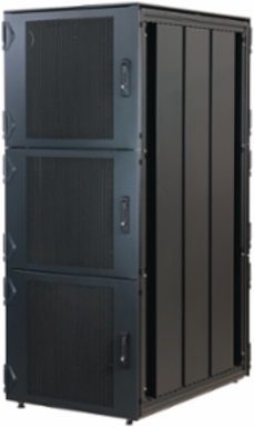 Varistar Colocation Cabinet, RAL 7021, 4 Compartments, 42 U, 2000H, 800W, 1000D