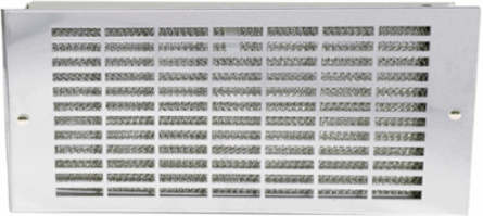 Stainless Steel Filter Grille Panel 10.50 Inch x 19 Inch x 1.37 Inch