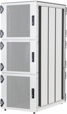 Varistar Colocation Cabinet, RAL 9003, 4 Compartments, 42 U, 2000H, 600W, 1000D