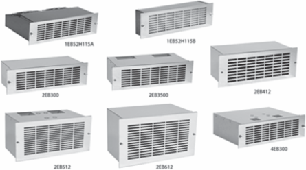 A" Model Fanpack Assembly, 19 Inch Rack Mountable, 140°F Max, 320 CFM