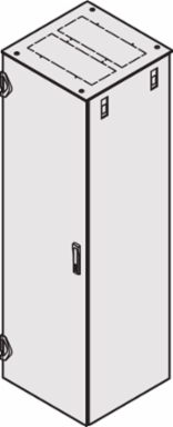 Varistar Flat Top Cover With Cutout Zones, RAL 7021, 600W 1000D