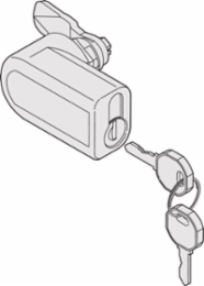 Varistar Aisle Containment Door Lock for Swing Doors