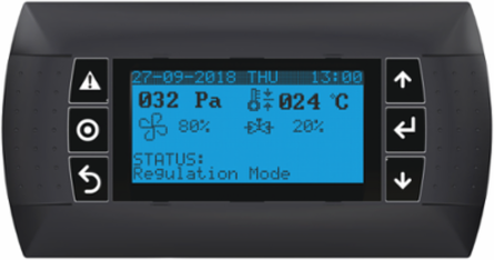 RackChiller Rear Door Display and Keypad, Active