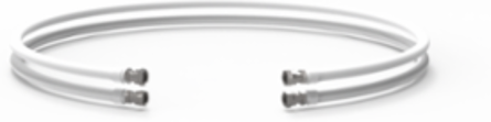 Flexible Hoses for Varistar LHX+ 45 / RackChiller In-Row 45, BSP-BSP, 4 m