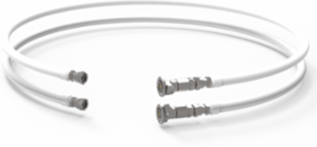 Flexible Hoses for Varistar LHX+ 45 / RackChiller In-Row 45, QD-BSP, 4 m