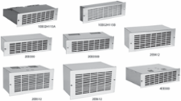 19 Inch Rack Mountable Fanpack Assembly, 425 CFM Max, 115/230 VAC, 25 lb.