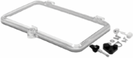 VJ NEMA Hinged Window Kit, 227x120mm, Transparent, Polycarbonate