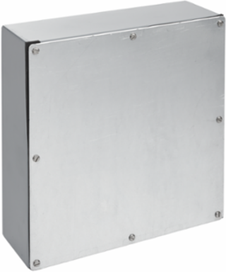 Screw-Cover Gasketed Type 3, 10.00x10.00x6.00, Galvanized, Steel