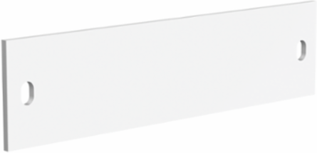 Terminal Strap for Junction Box, fits 10.00, White, Steel