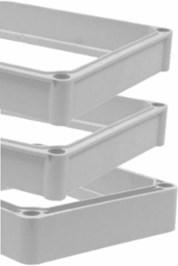 APO Extension Collar 23.74x14.65x2.36 Inch Light Gray Fiberglass