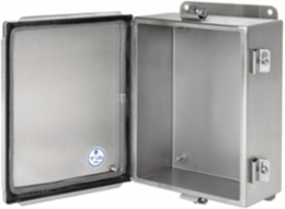 Continuous Hinge Junction Box, 12x12x6 Inch, NEMA 4X, SS304, IP66