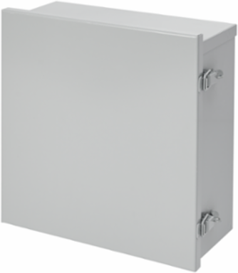 Drip-Shield Hinged Lift-Off Cover 12.00x10.00x6.00 Inch, Gray Steel, NEMA 3R