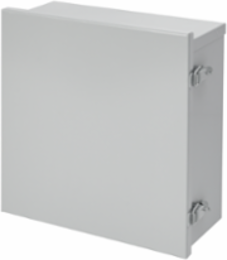 Drip-Shield Hinged Lift-Off Cover 12 Inch x 12 Inch x 6 Inch, NEMA 3R, Steel