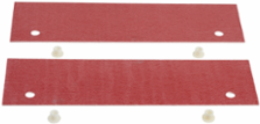 Open Frame Rack 4-Post Isolation Kit, Red, Fiberglass