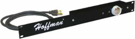 Rack-Mount Fan Speed Control, 120V 50/60Hz, Black, Steel