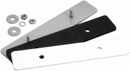 Stainless Steel Blank Adapter Plate, 2.5mm Thickness, Brushed Finish