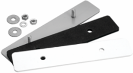 Stainless Steel Blank Adapter Plate, 2.5mm Thickness, Brushed Finish