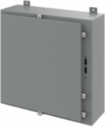 Disconnect Enclosure, Type 4, 24.00x25.38x8.00 Inch, Gray Steel, NEMA 4