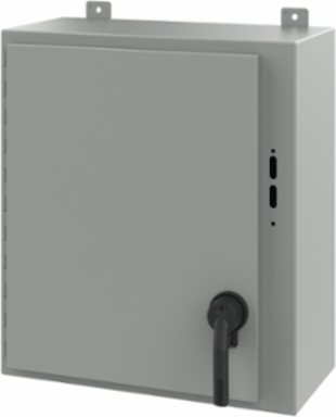 Disconnect Enclosure Type 12, 24.00x21.38x10.00 Inch, Gray Steel
