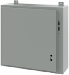 Disconnect Enclosure Type 12, 24.00x25.38x8.00 Inch, Gray Steel, NEMA 12